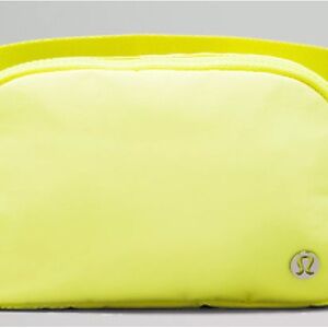 Lululemon Neon Yellow Belt Bag